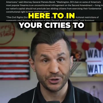 DOJ Takes on D.C. Gun BAN