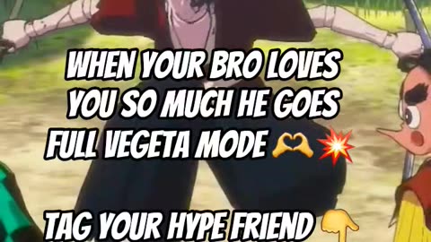 💪 When Your Friend Loves You So Much He Goes Full Vegeta Mode! 🔥