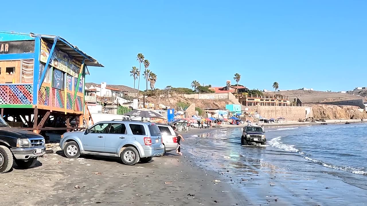 Popotla Beach in Mexico