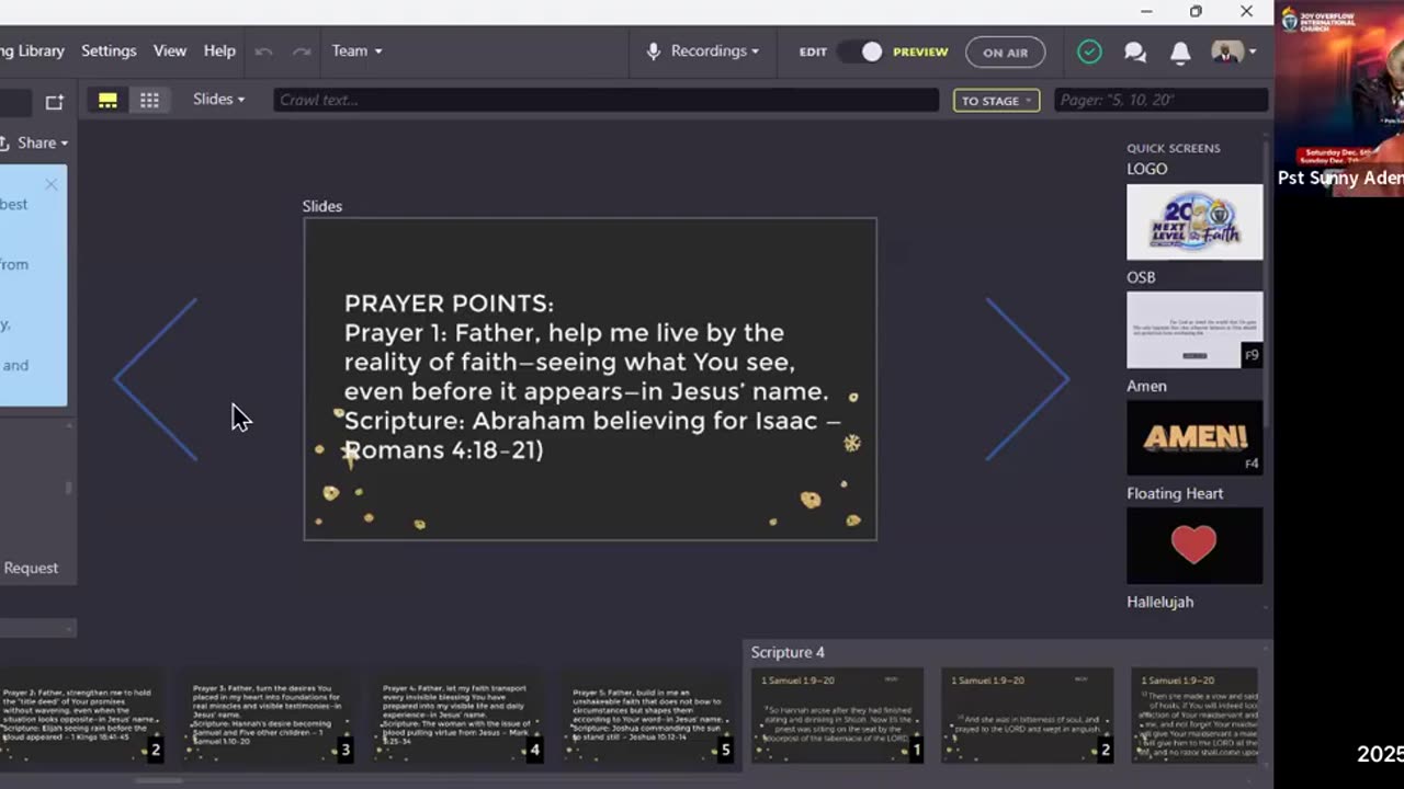 Power To Triumph || December 4, 2025 || “WHEN THE UNSEEN BECOMES REAL”