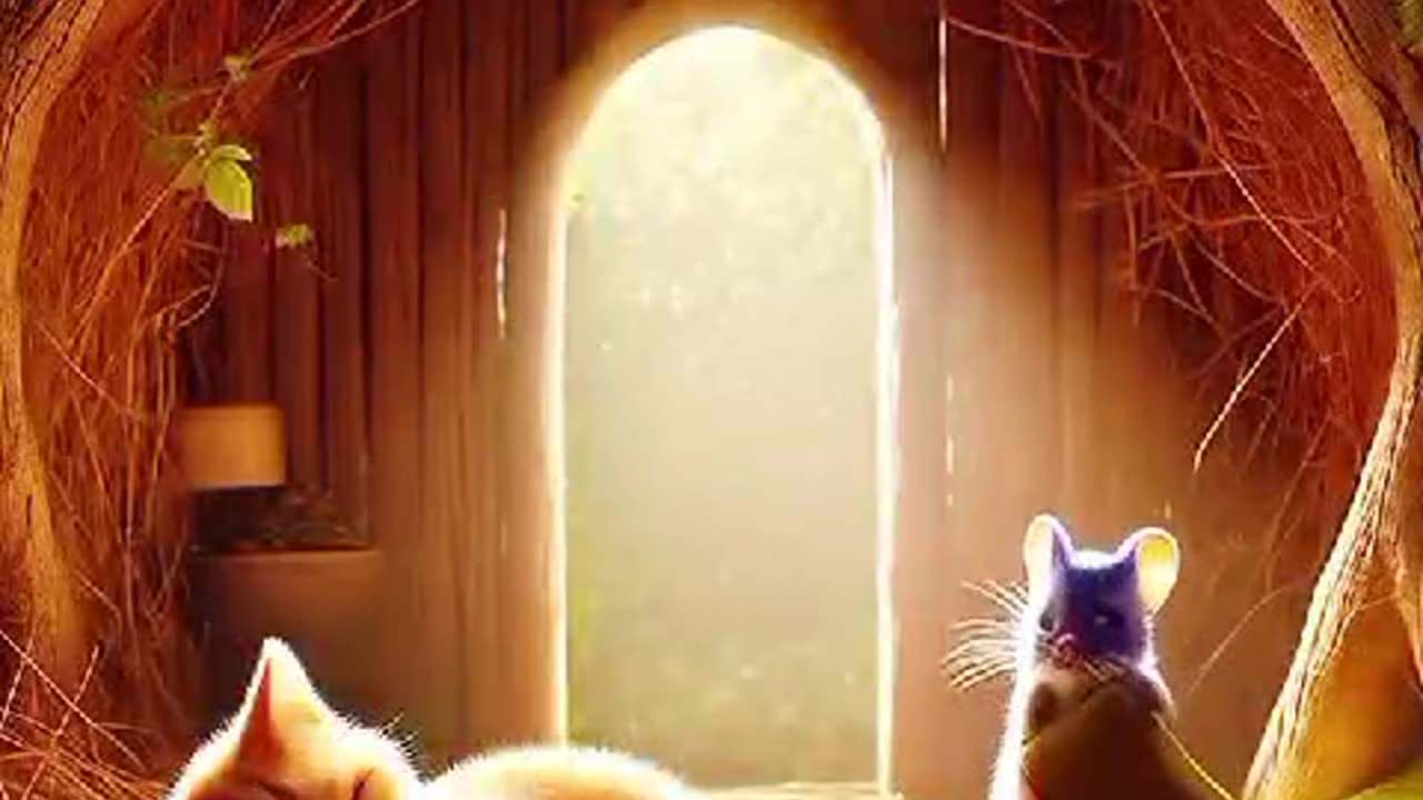 'The Cat and the Monkey: Helping Each Other' #entertainmentshot