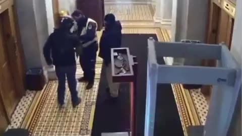 FBI STAGES FALSE ARREST ON JAN 6TH (FIST PUMP)