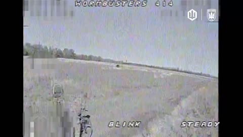 Russian Soldier Turns into a Statue Around Drones