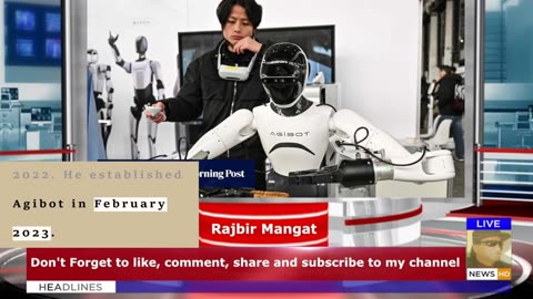 Agibot unveils AI model that allows humanoid robots to perform real-world tasks