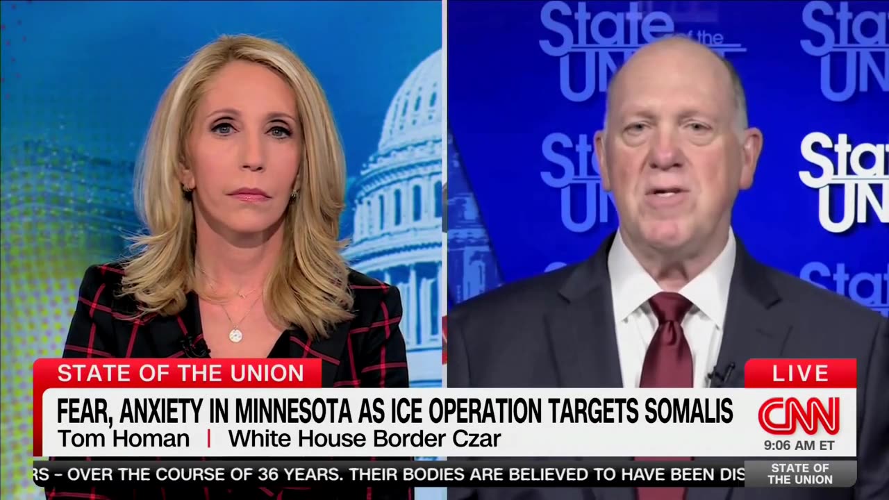 Tom Homan Sets Dana Bash Straight After CNN Host Suggests ICE Targets Migrants Based On Appearance