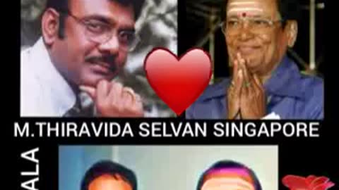 P N Bala Singapore Tms Legend M Thiravida Selvan Singapore