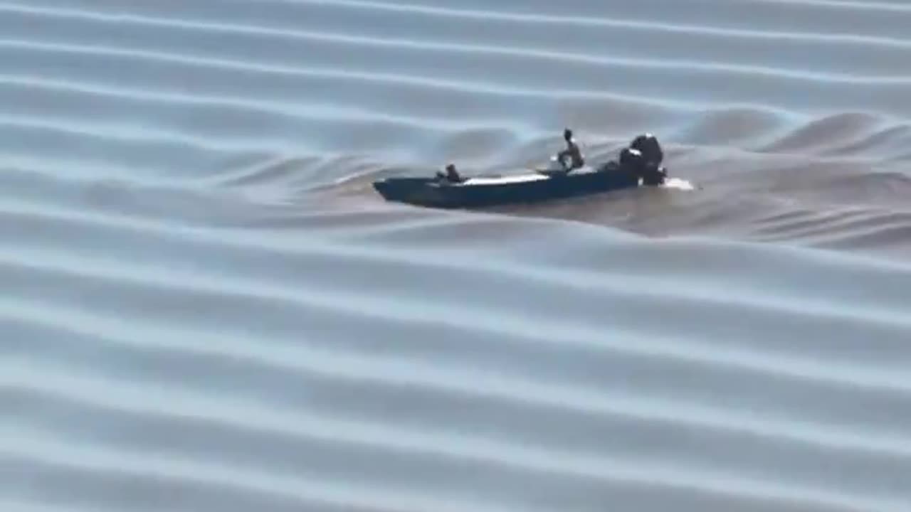 Looks like a lake made of sand