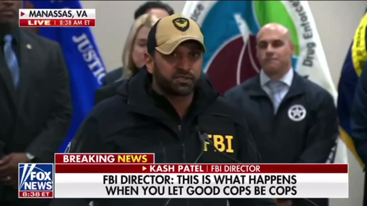 Thank you Kash Patel