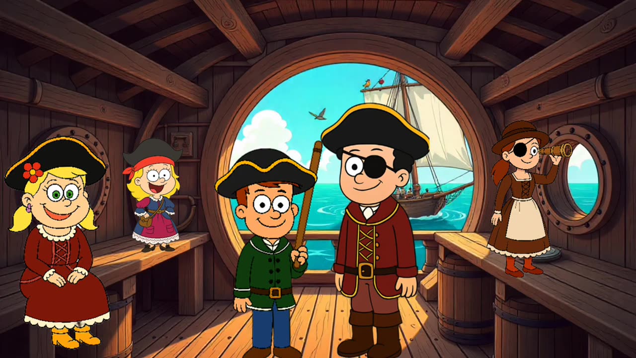The Big Ship Sails | Fun Nursery Rhyme for Kids | September and Autumn Song by Gitte