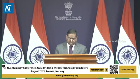 India’s Strong Stand at MEA Weekly Briefing: Key Global Issues Explained | Amaravati Today