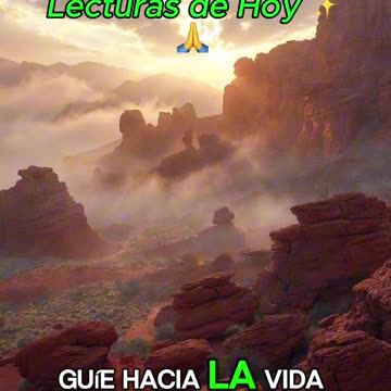 🙏✨ Oración Inspirada en las Lecturas de Hoy ✨🙏