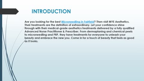 Best Microneedling in Fairfield