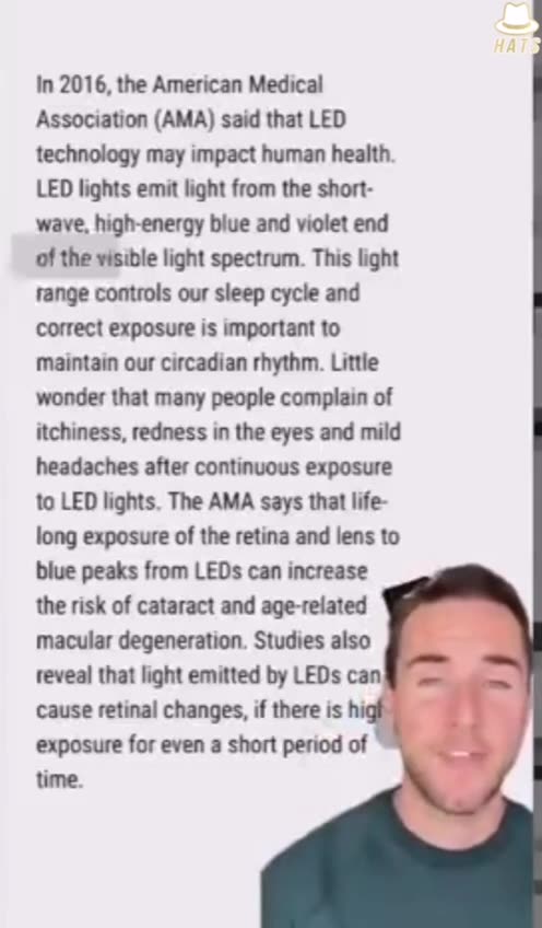 The real reason why they want us to switch over to LED lights and are literally giving them away