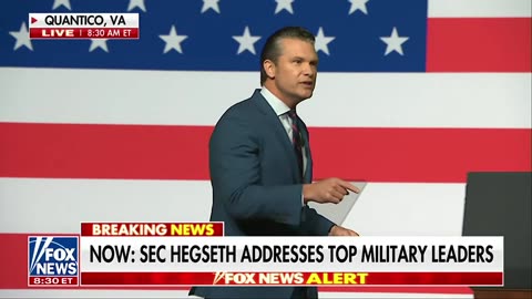 BREAKING: Secretary of War Pete Hegseth announces the military will return to male-only standards.