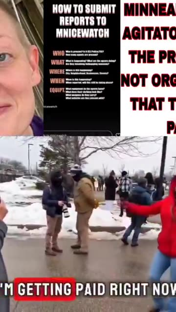 Minneapolis ICE protest agitator ADMITS to Laura Ingraham that they are in fact, PAID.