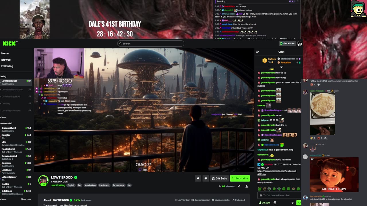 I Love Sci-Fi | LowTierGod Restream Live 🔴