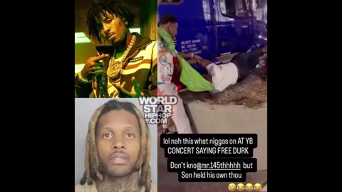 Man Shouts 'Free Durk' At An NBA YoungBoy Concert And Immediately Gets Jumped By The 4KT Faithful!