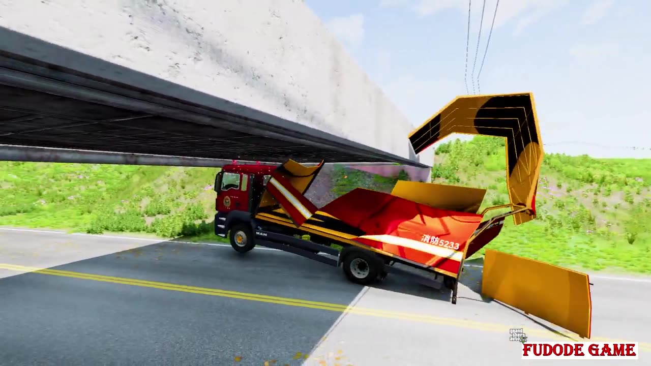 Trucks vs Bridges – BeamNG.Drive