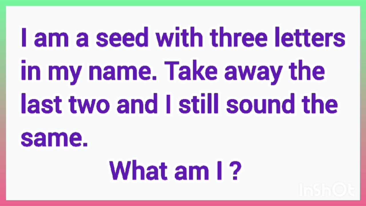 Tricky Riddles