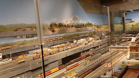 Model Train museum in Washington History Museum