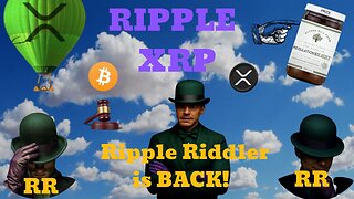 🟢🟣🟡 The Ripple Ridder is BACK! Wall Street are coming for XRP - HODL! 🟡🟣🟢