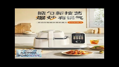 Supor Cooking Robot Multifunctional Intelligent Cooking Machine Robot De Cocina Kitchen Review