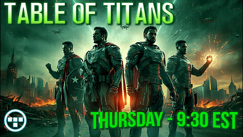 🔴LIVE - 9:30 EST - 12.11.25 - Table of Titans🔴