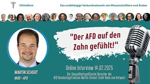 Der AFD auf den Zahn gefühlt | Interview mit Martin Sichert am 14.02.2025