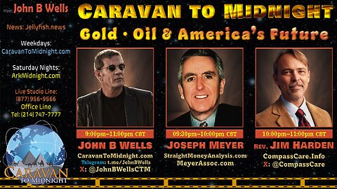 Gold, Oil & America’s Future - John B Wells LIVE