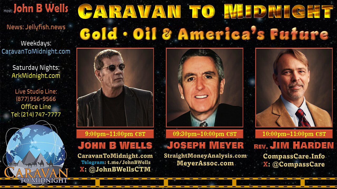 Gold, Oil & America’s Future - John B Wells LIVE