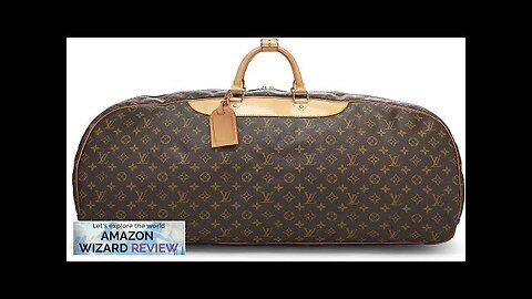 Louis Vuitton Pre-Loved Monogram Canvas Sac Plein Air Sports Bag BrownConceptualized Review