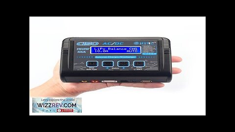 HTRC C150 150W 10A AC/DC Balance Charger Discharger for 1-6S LiPo Battery Review