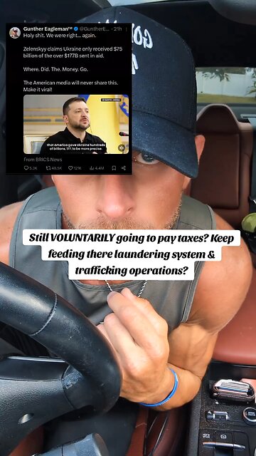 Where did the money go Zalensky?!