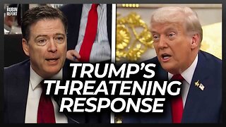 Press Stunned by Trump’s Brutally Honest Reaction to James Comey Question