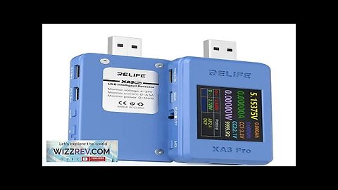 RELIFE XA3 Pro USB Smart Tester PD QC2.0 QC3.0 Fast Charge 6.5A Review