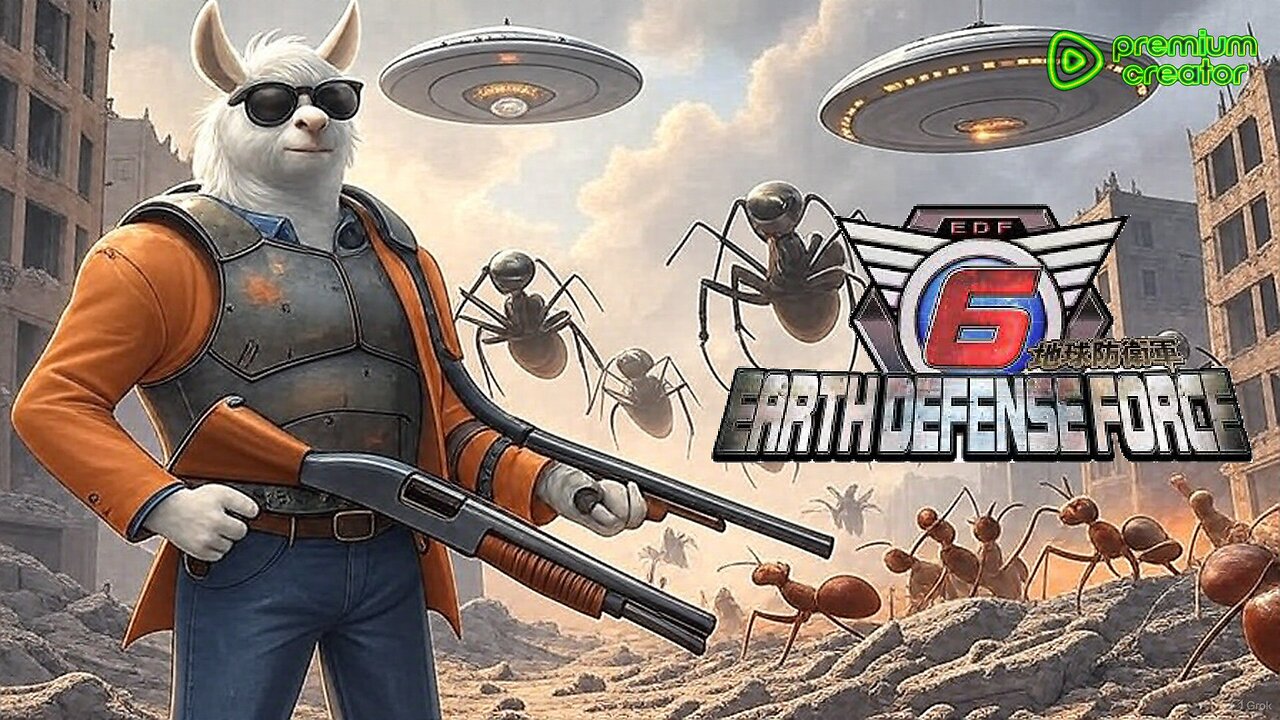 Earth Defense Force 6 - w/ Vsl and frens