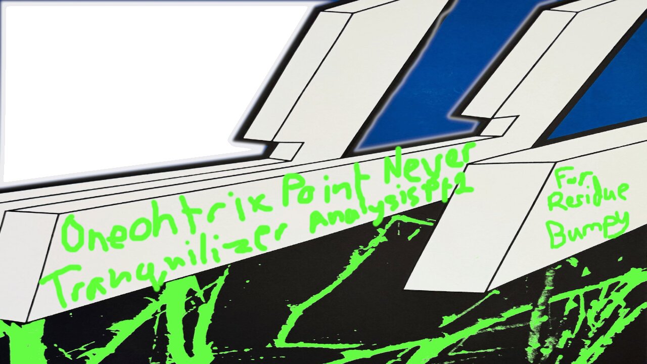 New Music Friday! My reaction to & analysis of Oneohtrix Point Never's album Tranquilizer pt.1