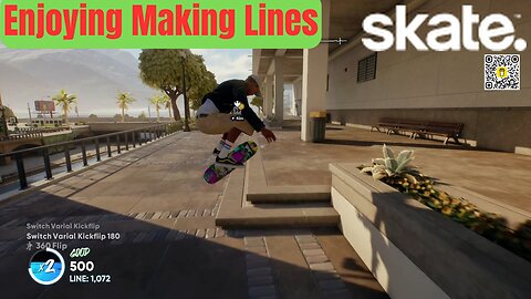 EA Skate. | Enjoying Making Lines | San Vansterdam | 4K | #shorts