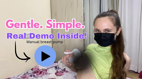 How This Manual Breast Pump Makes Every Mom’s Life Easier (Full Practical Demo!) #breastfeeding