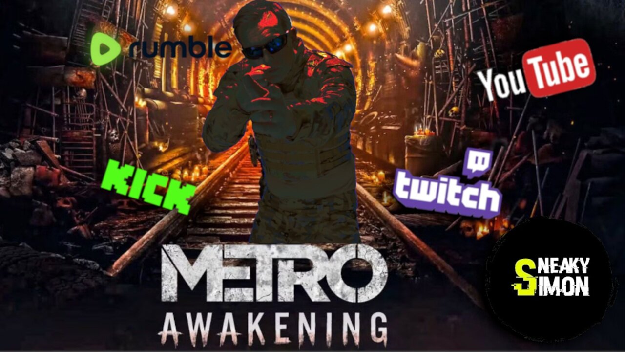 LIVE - Sneaky Simon (DAY16) - WEEKEND WALKTHROUGH (Metro Awakening VR) PART1