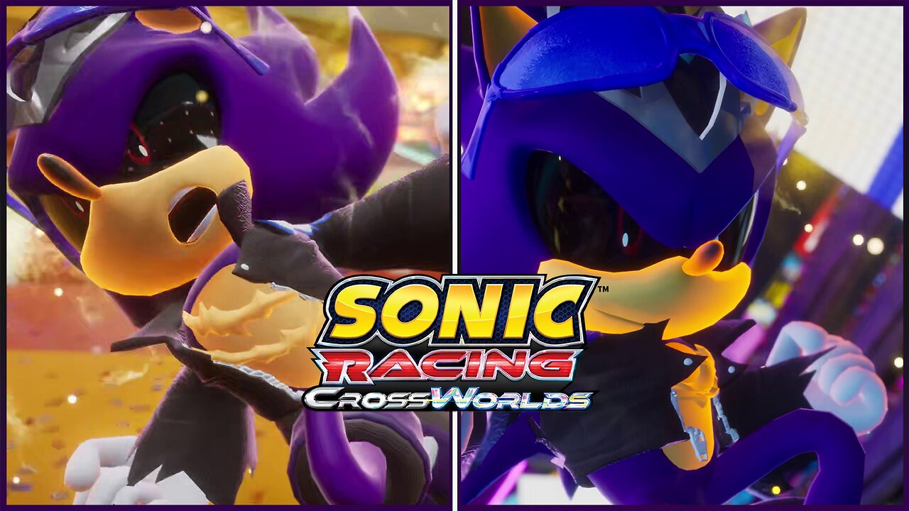Super Scourge vs Mirror Donpa & Wisp Grand Prix - Sonic Racing Crossworlds -By Nutra2392