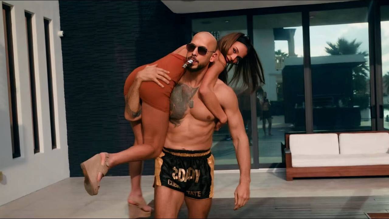 Andrew Tate THROWS GIRLFRIEND Into POOL At $127M Miami Mansion