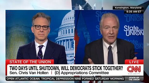 Sen Van Hollen Claims Trump, Musk Illegally Withheld Govt Funds