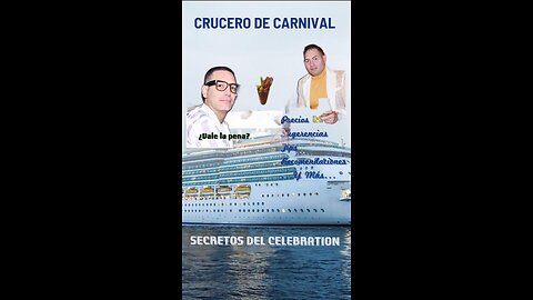 DE VIAJE CON LOS CARLOS AHORA EN CRUCERO