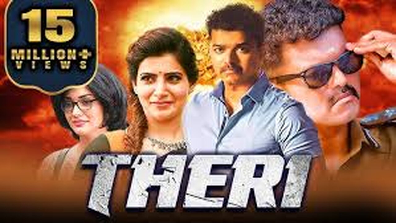 Thalapathy Vijay | Theri | Samantha Ruth Parbhu | Amy Jackson | New South Hindi Dubbed Movie