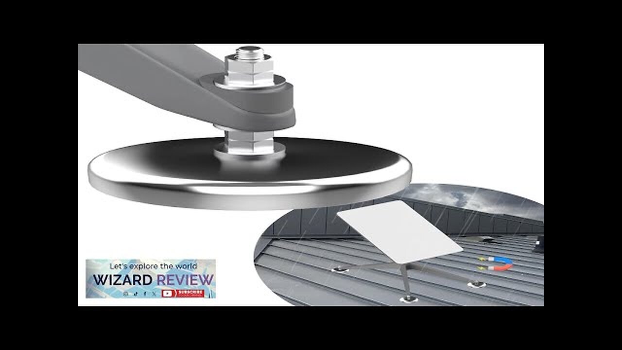 600 pounds Magnetic roof Mount for starlinkStrong Neodyminum Round Magnet mounting kit Review