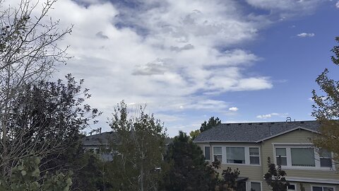 A nice and windy day outside