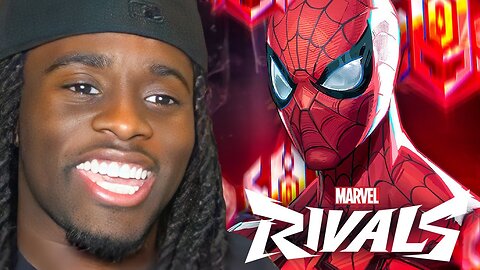 Kai Cenat's First Time Playing Marvel Rivals!