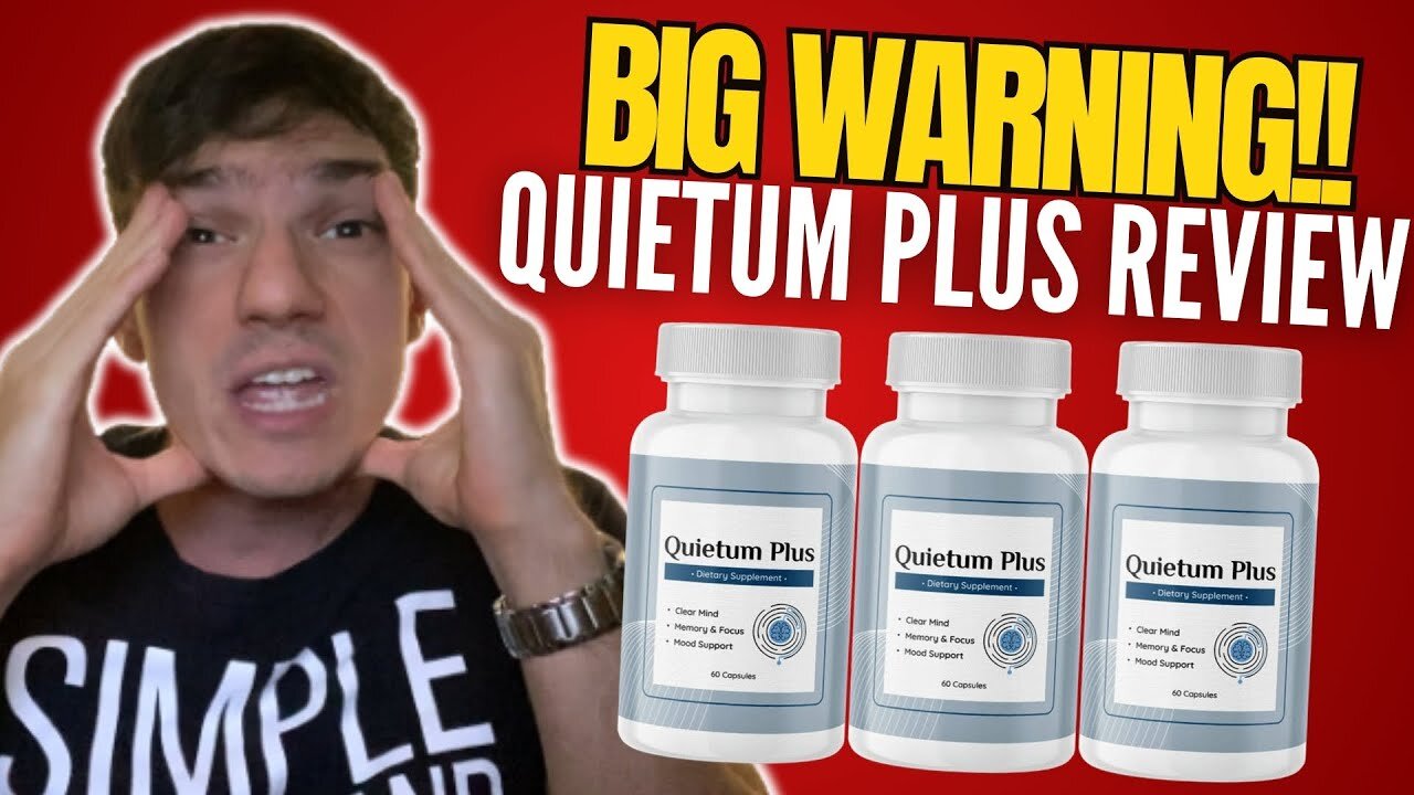 QUIETUM PLUS - ((⛔❌BIG WARNING!!❌⛔)) - Quietum Plus Review - Quietum Plus Reviews - Tinnitus Relief