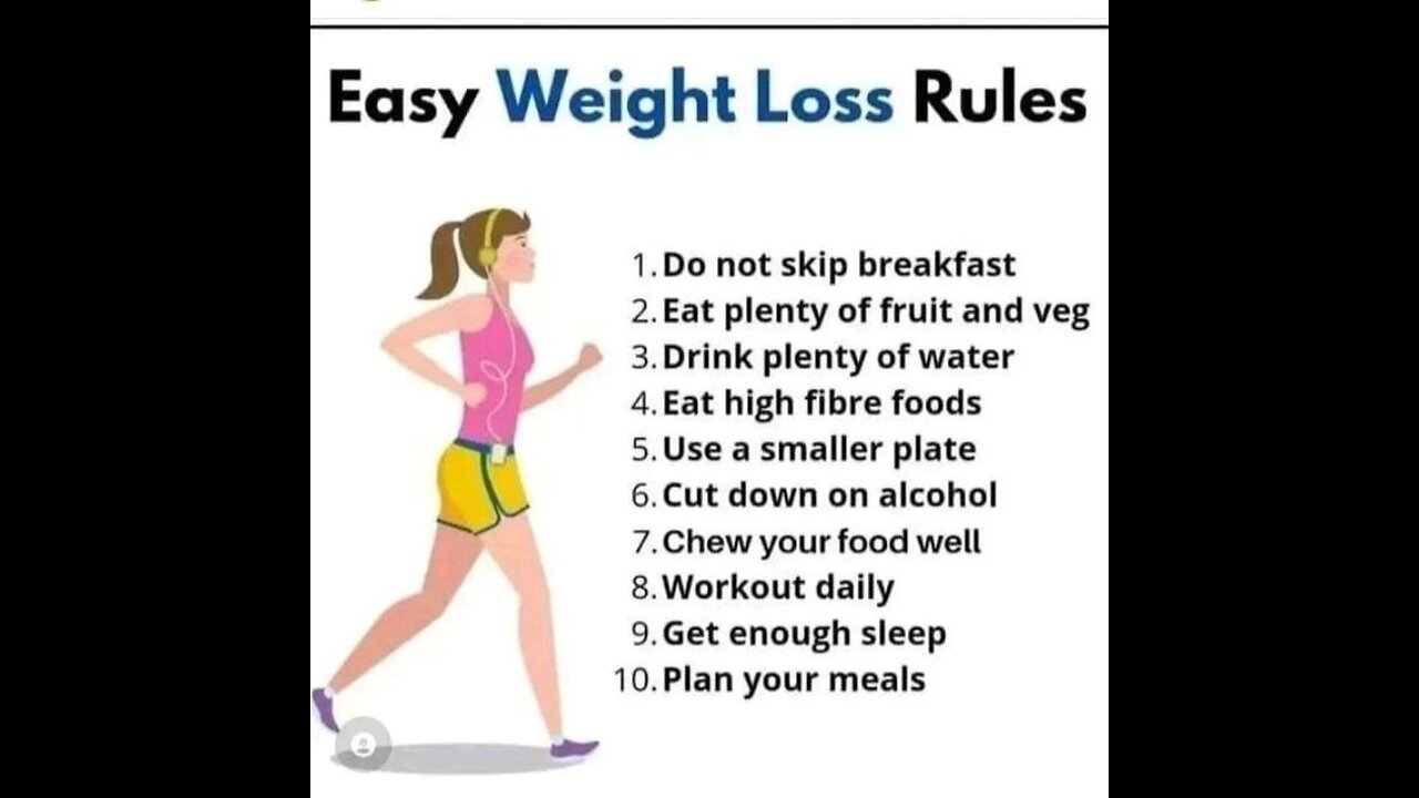 Easy weight loss rules